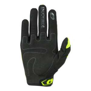 Детски мотокрос ръкавици O'NEAL ELEMENT RACEWEAR BLACK/NEON YELLOW V.24