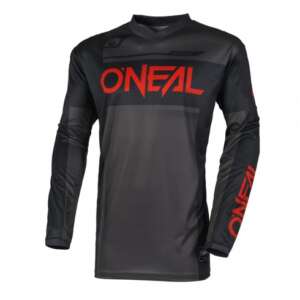 Детска мотокрос блуза O'NEAL ELEMENT RACEWEAR BLACK/GRAY/RED V.25