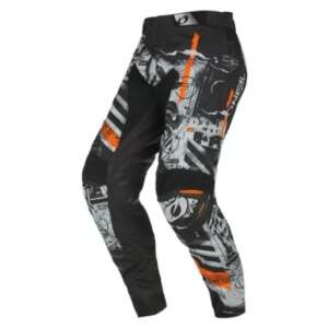 Мотокрос брич O'NEAL MAYHEM SCARZ V.22 BLACK/GRAY/ORANGE