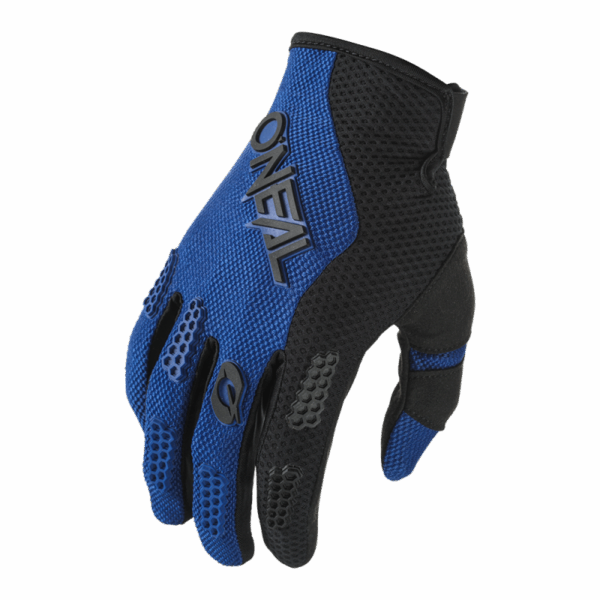 Детски мотокрос ръкавици O'NEAL ELEMENT RACEWEAR BLACK/BLUE V.24