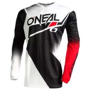 Мотокрос джърси O'NEAL RACEWEAR V.22 BLACK/WHITE/RED