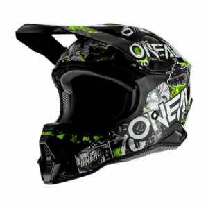 Мотокрос каска O'NEAL 3SERIES ATTACK 2.0 BLACK/NEON YELLOW