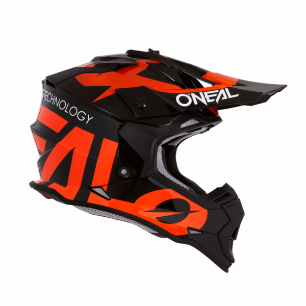 Детска крос каска O`NEAL 2SERIES RL SLICK BLACK/ORANGE - Image 3