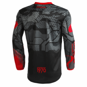 Детска мотокрос блуза O'NEAL ELEMENT CAMO V.22 BLACK/RED