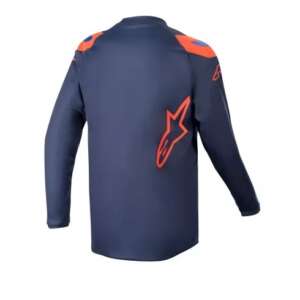 Детско мотокрос джърси ALPINESTARS Racer Narin NAVY/ORANGE