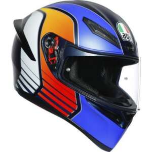 Каска AGV K1 POWER MATT DARK BLUE/ORANGE/WHITE