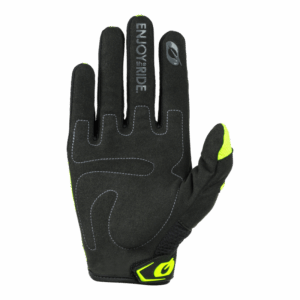 Детски мотокрос ръкавици O'NEAL ELEMENT RACEWEAR BLACK/NEON YELLOW V.24