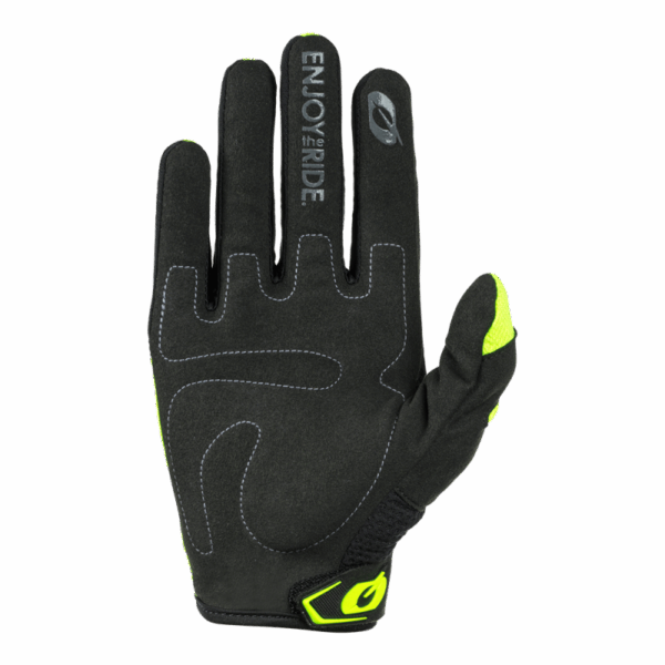 Детски мотокрос ръкавици O'NEAL ELEMENT RACEWEAR BLACK/NEON YELLOW V.24 - Image 2